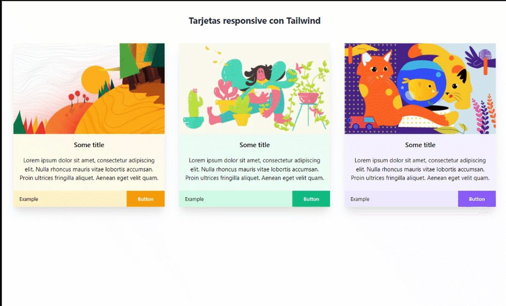 Responsive cards